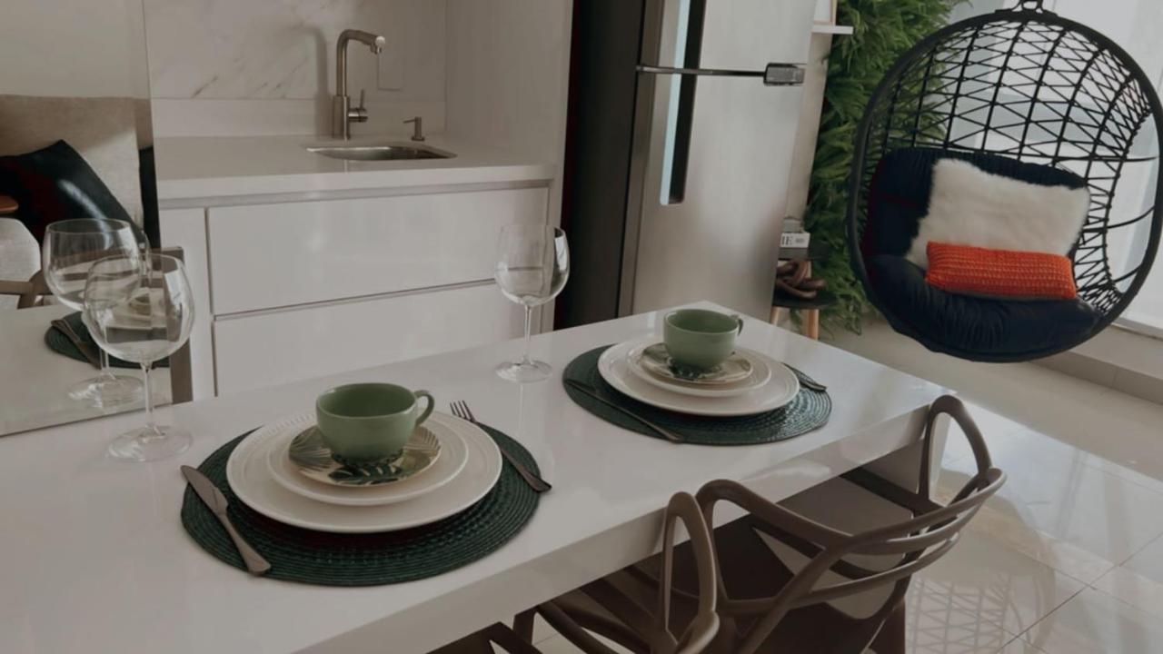 고이아니아 Lindo Flat Easy Life 아파트 외부 사진